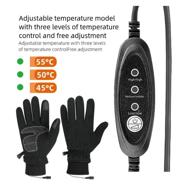 Snow Glove Insulated - 온수 겨울 장갑 디자인 방수 스키
