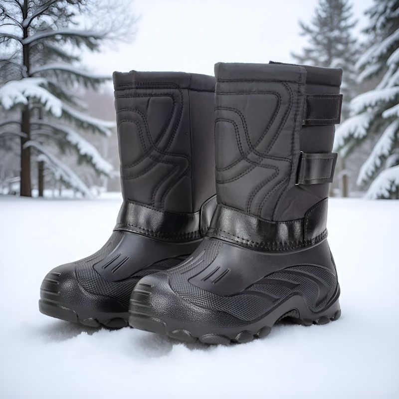 Waterproof Winter Boot - 대형 사이즈 스노우 부츠, 방한 및