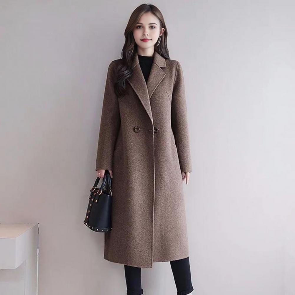 Wool Coat Peacoat - 여성 울 코트 여성용 울 피코트