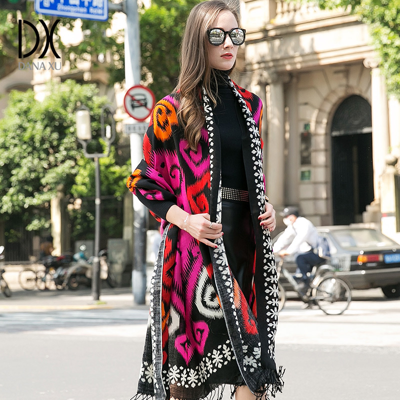 Cashmere Pashmina Wrap - 패션 스카프와 숄 여성 럭셔리 브랜드