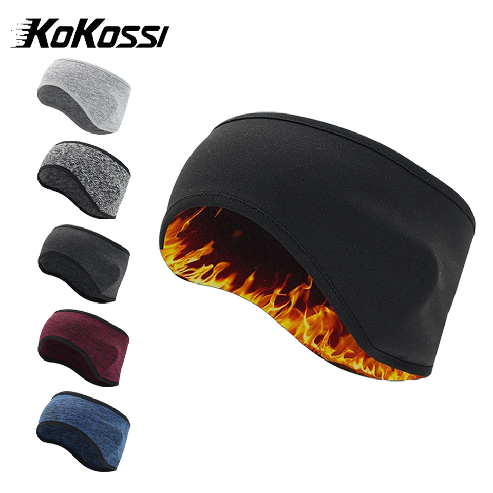 Fleece Ear Warmer Band - KoKossi 겨울 사이클링 모자 귀 따뜻하게