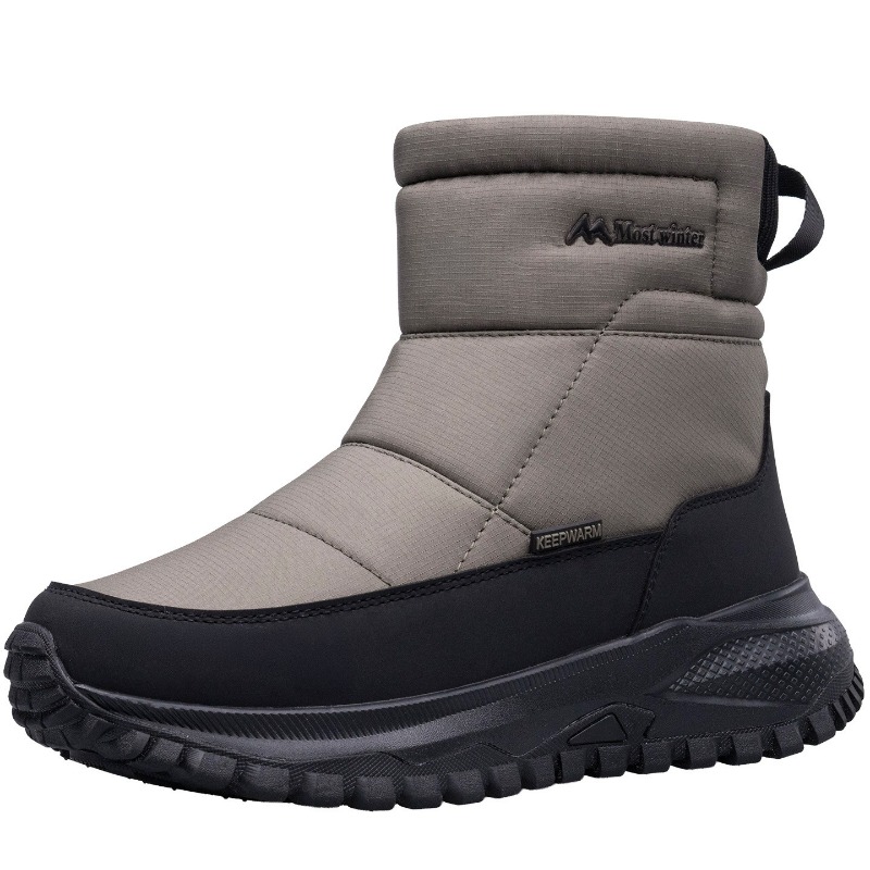 Waterproof Winter Boot - 남성용 부츠 따뜻한 스노우 부츠 방수