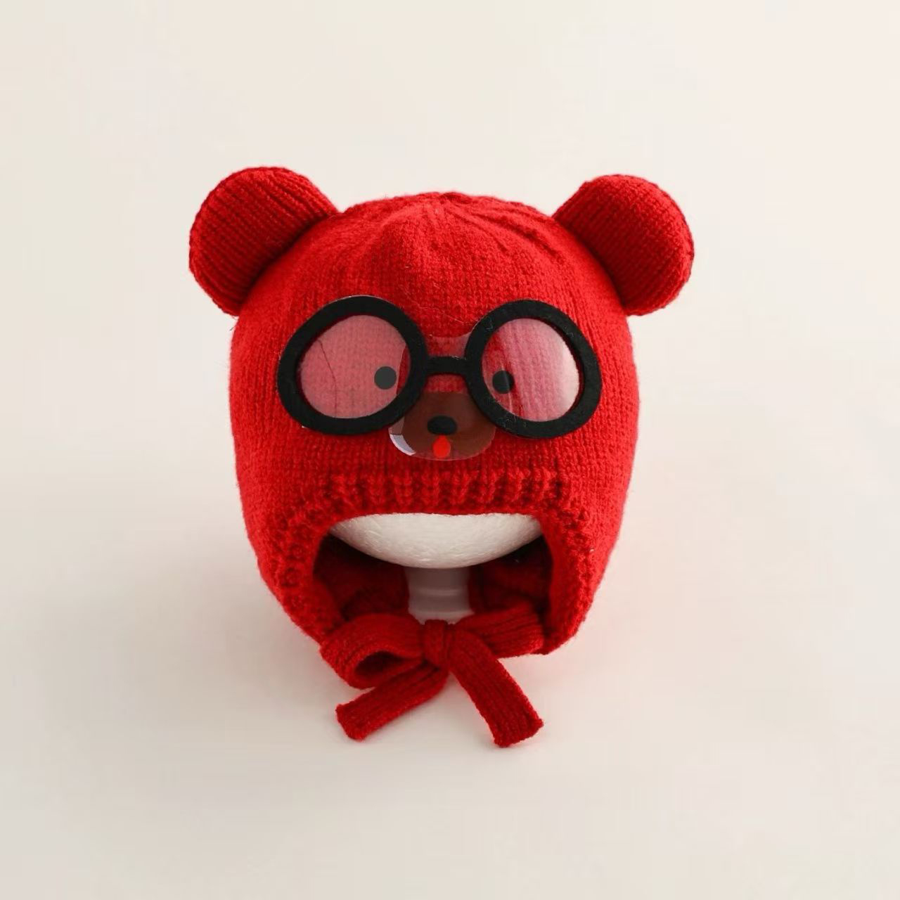 Knit Beanie Hat Warm - 겨울 따뜻한 아기 비니 모자 만화