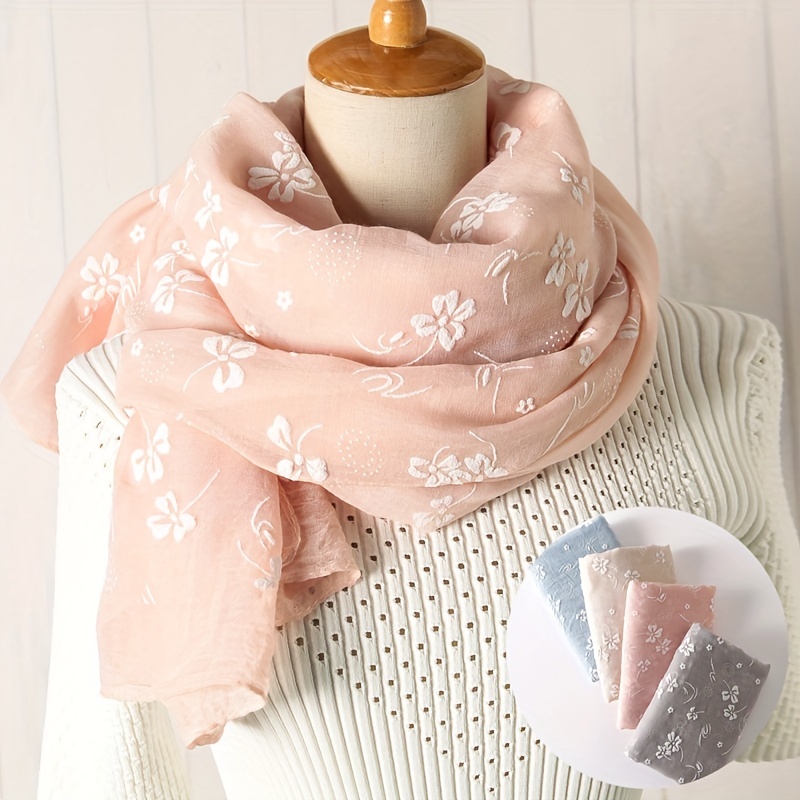 Shawl Wrap Winter - 2023 스페인 브랜드 봄 여성 스카프,