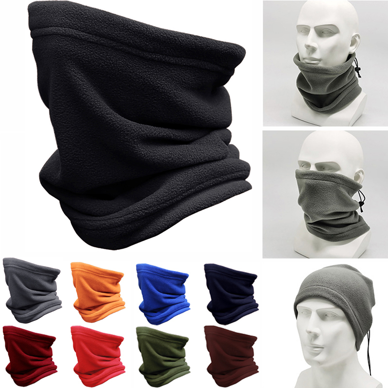 Neck Gaiter Fleece - 겨울 목 따뜻한 남성 여성 열