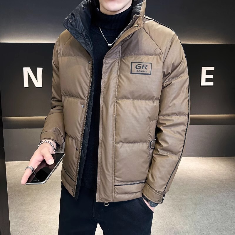 Down Jacket Packable - 가을 겨울 남성 화이트 오리 다운