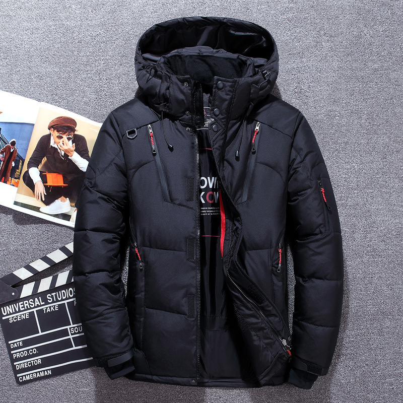 Down Jacket Packable - -20도 겨울 의류 남성, 흰색 오리