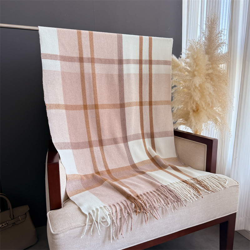 여성용 스코틀랜드 체크 무늬 인조 캐시미어 숄 190* - Cashmere Pashmina Wrap 리뷰 및 가격