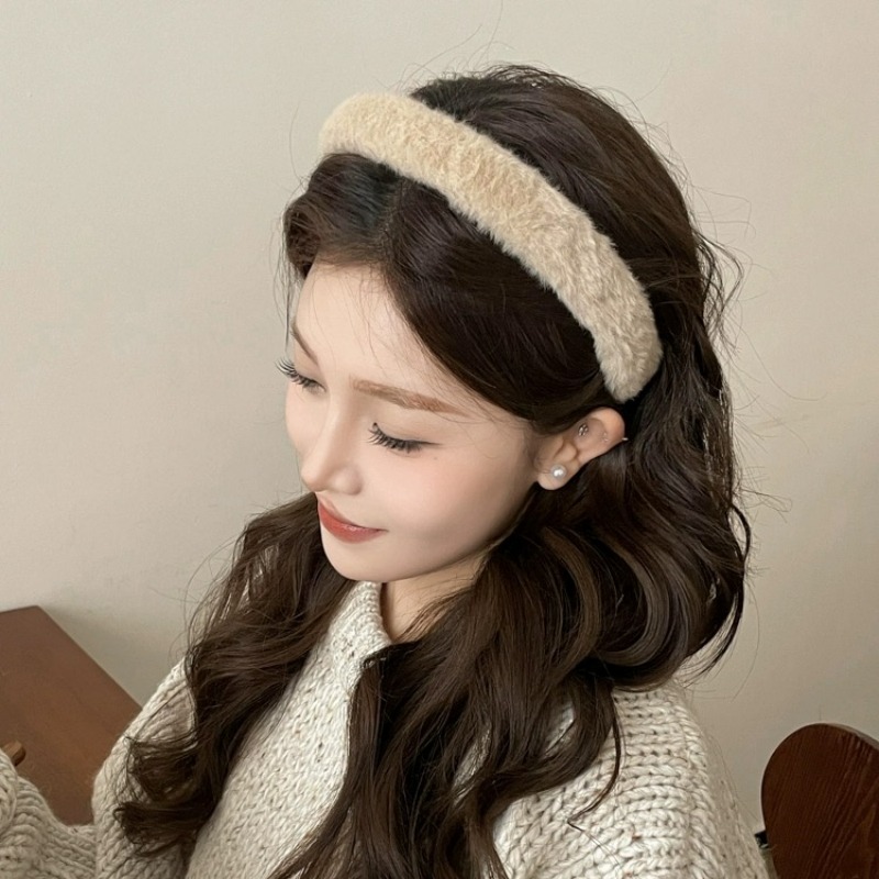 여성용 한국 부드러운 머리띠, 여아용 플러시 스위트 와 - Winter Headband Fleece 리뷰 및 가격