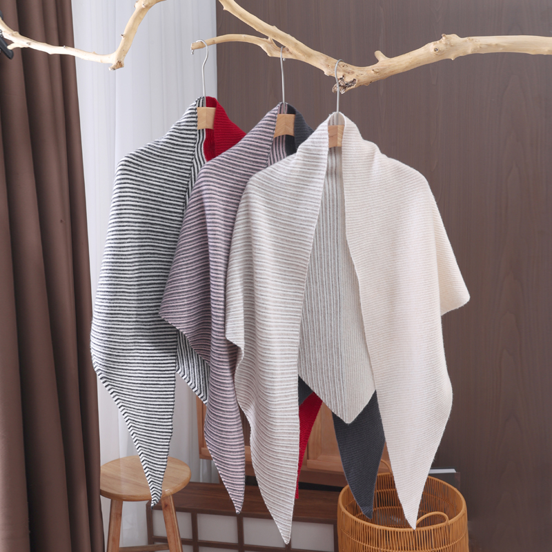 가을과 겨울 울 니트 삼각 스카프 여성용 스웨터 따뜻한 - Wool Scarf Men 리뷰 및 가격