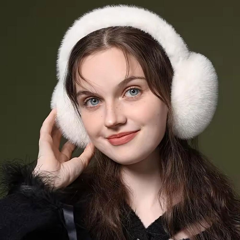 패션 겨울 따뜻한 귀마개 여성용 푹신한 귀마개 부드러운 - Earmuffs Foldable 리뷰 및 가격