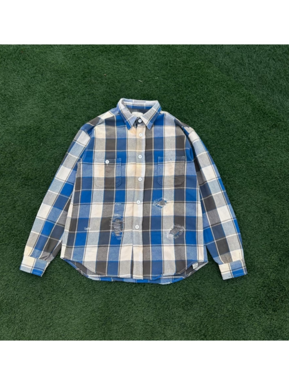 일본 라인 BOWWOW FLANNEL L/S SNIRT - Flannel Shirt Lined 리뷰 및 가격