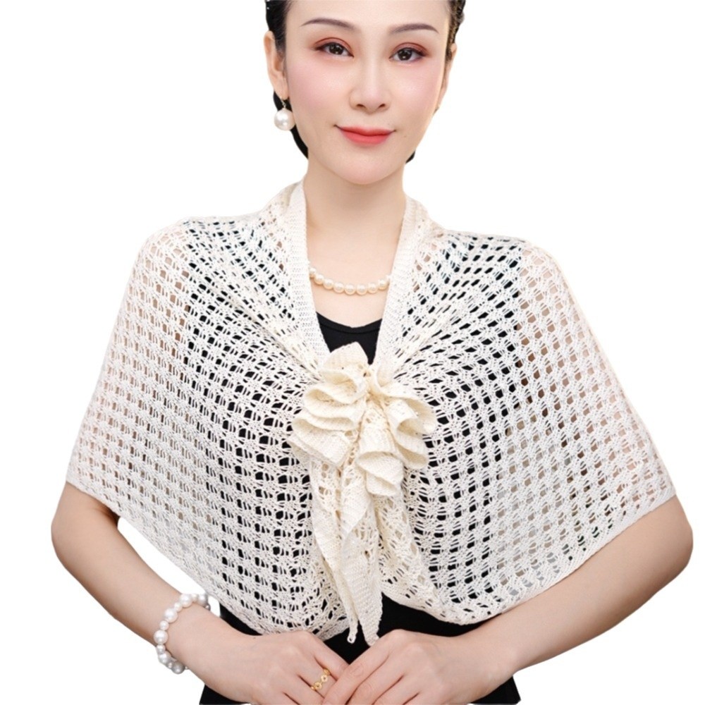 반짝이는 디자인의 속이 비치는 가디건, 앞면 버클 디자 - Shawl Wrap Winter 리뷰 및 가격