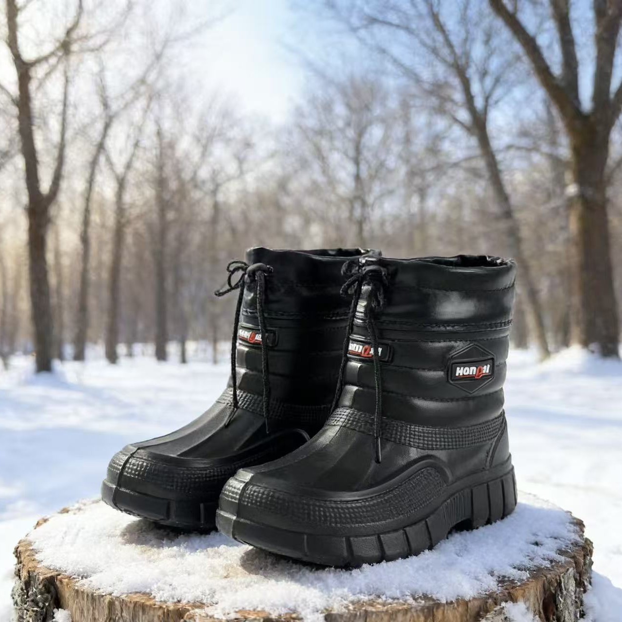 남성용 스노우 부츠, 신상 벨벳 따뜻한 방수 두꺼운 밑 - Waterproof Winter Boot 리뷰 및 가격