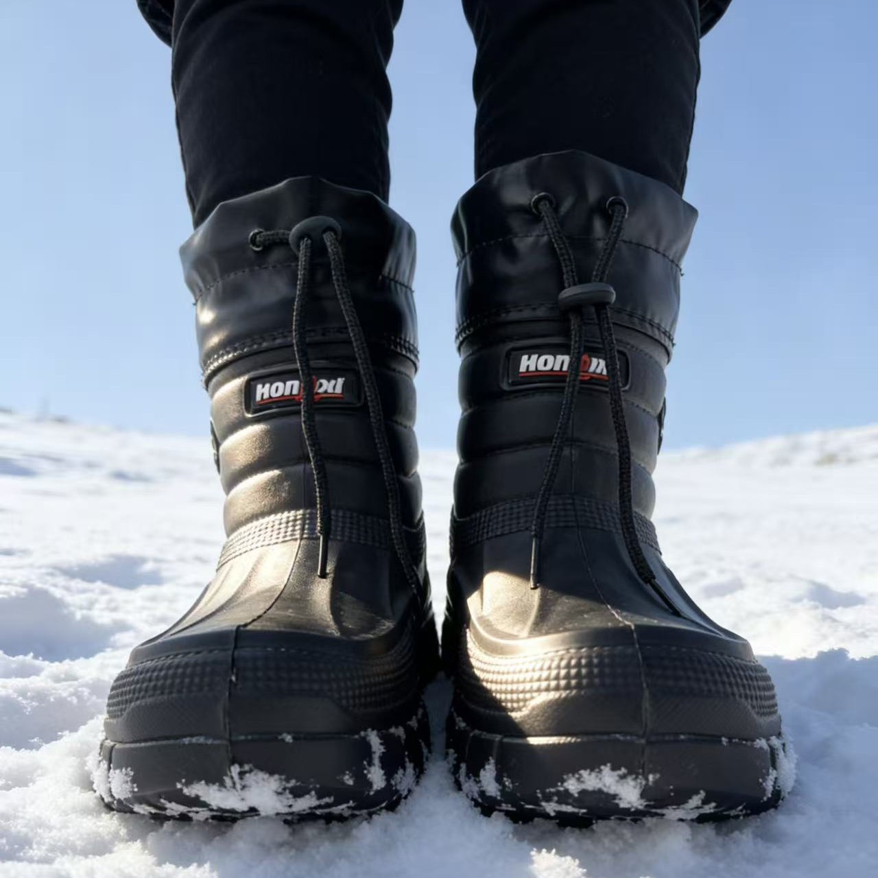 남성용 스노우 부츠, 신상 벨벳 따뜻한 방수 두꺼운 밑 - Waterproof Winter Boot 리뷰 및 가격
