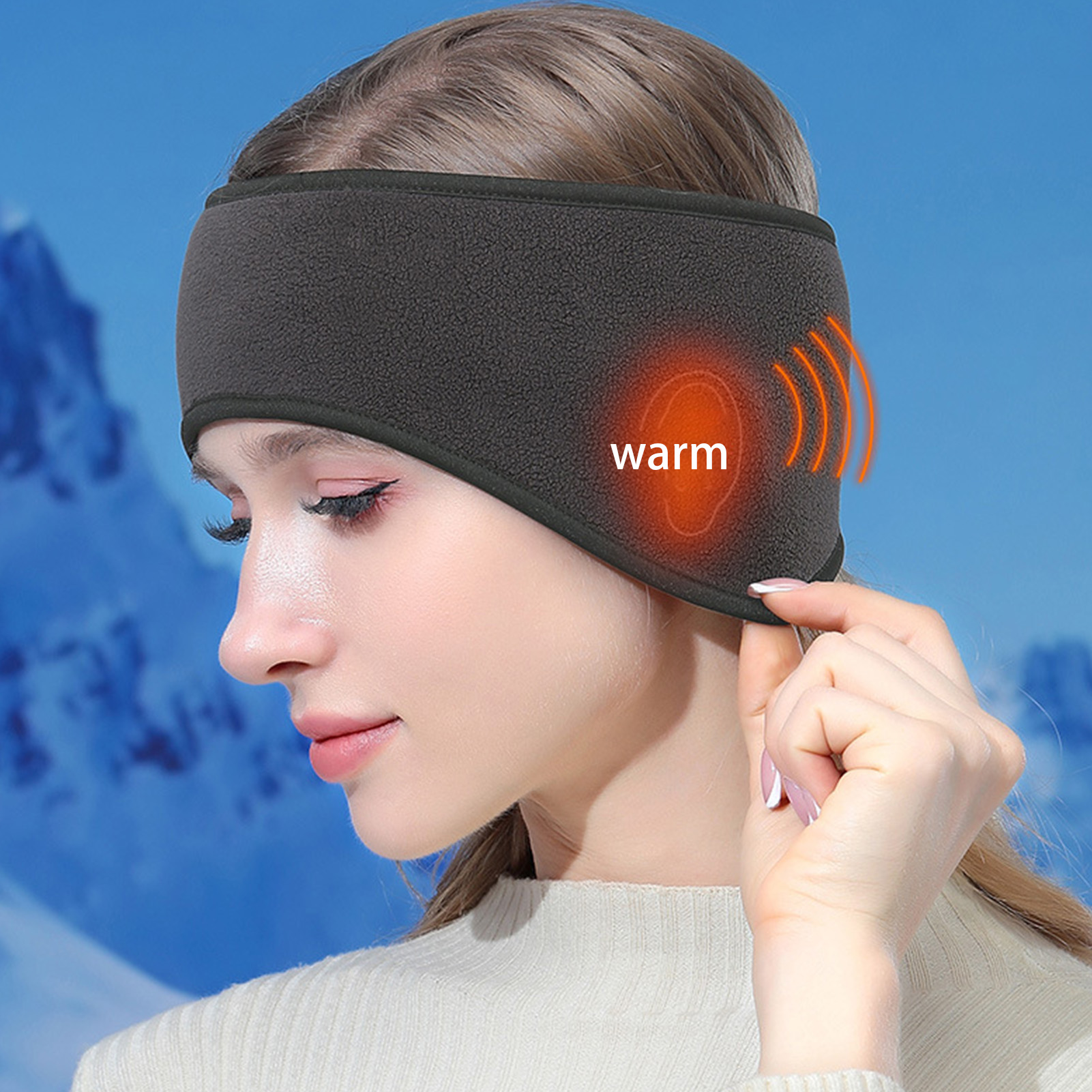 경량 겨울 플리스 보온 귀마개 따뜻한 플러시 헤드밴드  - Fleece Ear Warmer Band 리뷰 및 가격