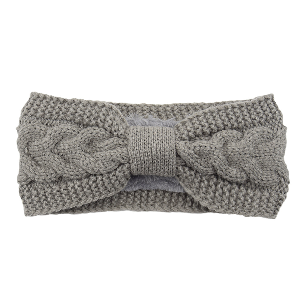 여자를위한 새로운 퍼지 양털 줄 지어 머리띠 솔리드 트 - Winter Headband Fleece 리뷰 및 가격