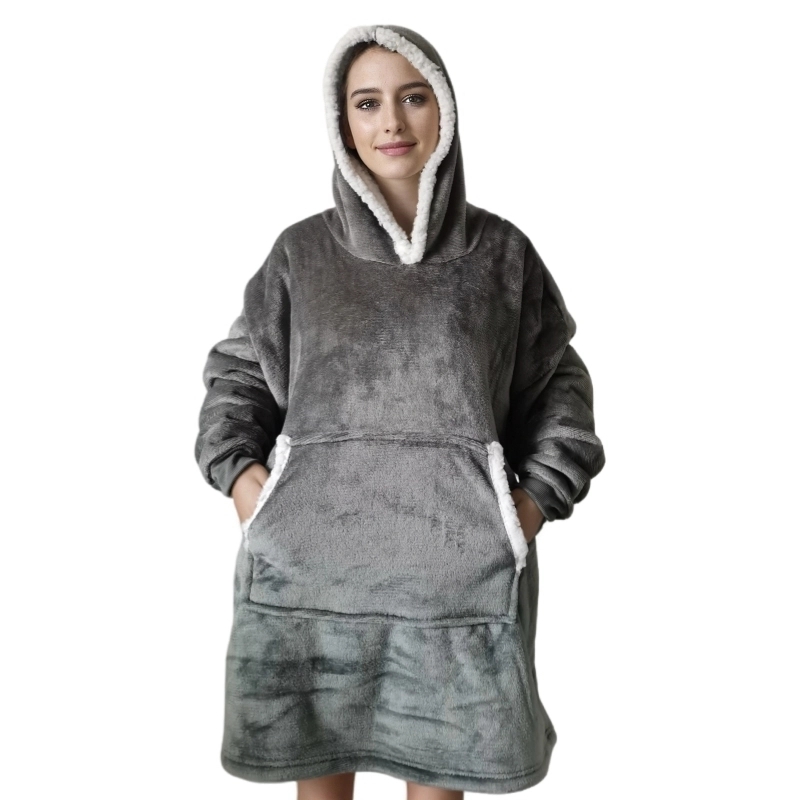 착용 가능한 성인 슈퍼 소프트 플란넬 셰르파 플리스 야 - Sherpa Hoodie Fleece 리뷰 및 가격