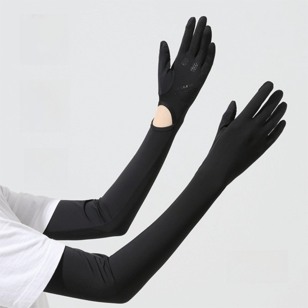 편안한 UV 보호 자외선 차단 장갑 긴 장갑 아이스 실 - Touch Screen Gloves 리뷰 및 가격
