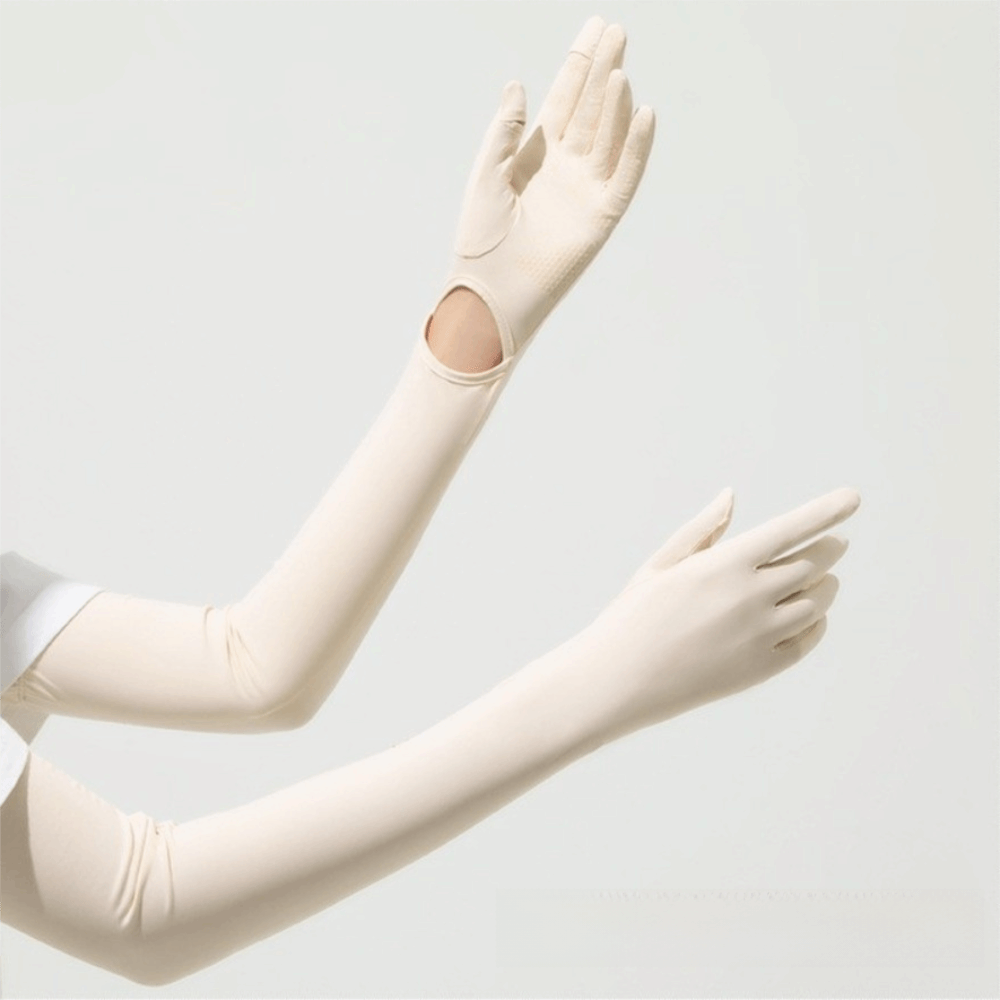 편안한 UV 보호 자외선 차단 장갑 긴 장갑 아이스 실 - Touch Screen Gloves 리뷰 및 가격
