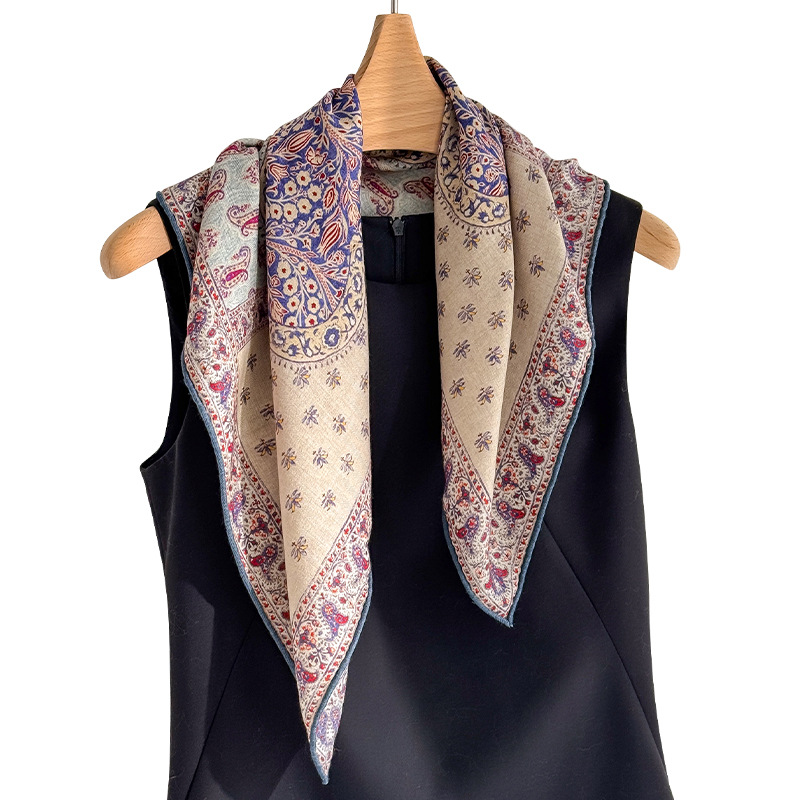 70% 울 30% 실크 스카프 여성용 반다나 스퀘어 스 - Wool Scarf Men 리뷰 및 가격