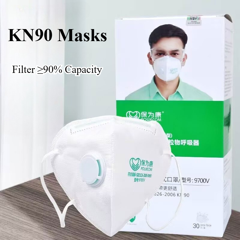 30/60/90pcs Cubreboca 통기성 밸브 접 - Earmuffs Foldable 리뷰 및 가격