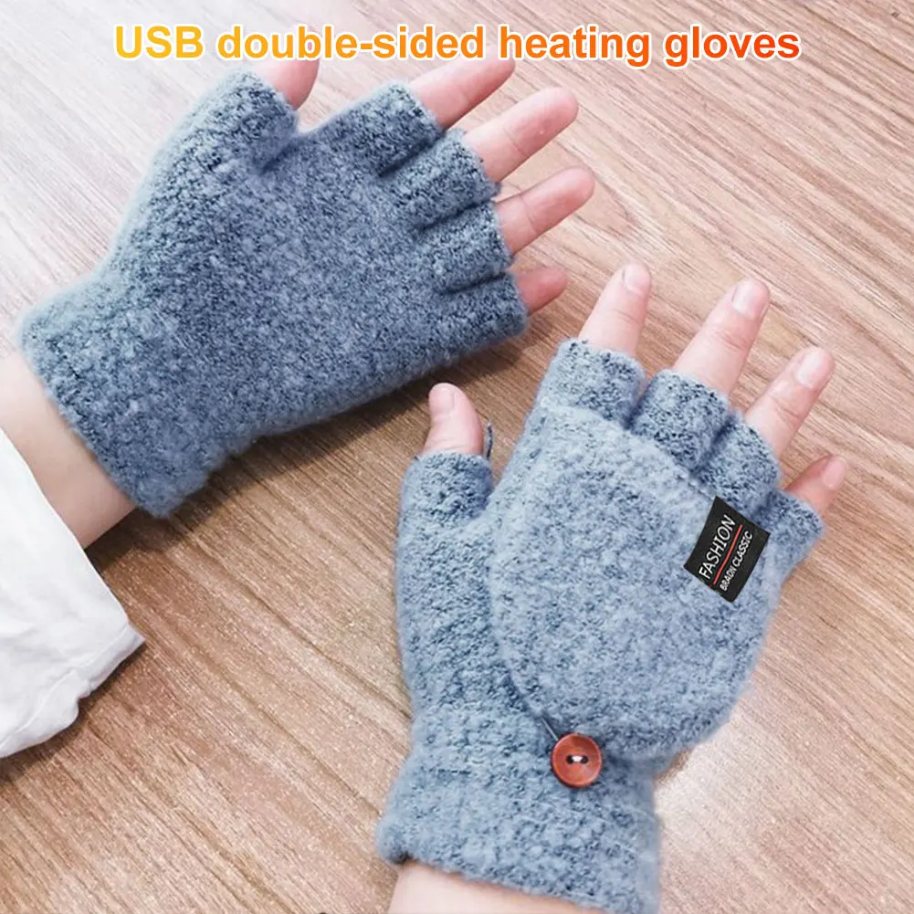 USB 전기 가열 장갑 겨울 야외용 열 터치스크린 풀/ - Hand Warmer Electric 리뷰 및 가격