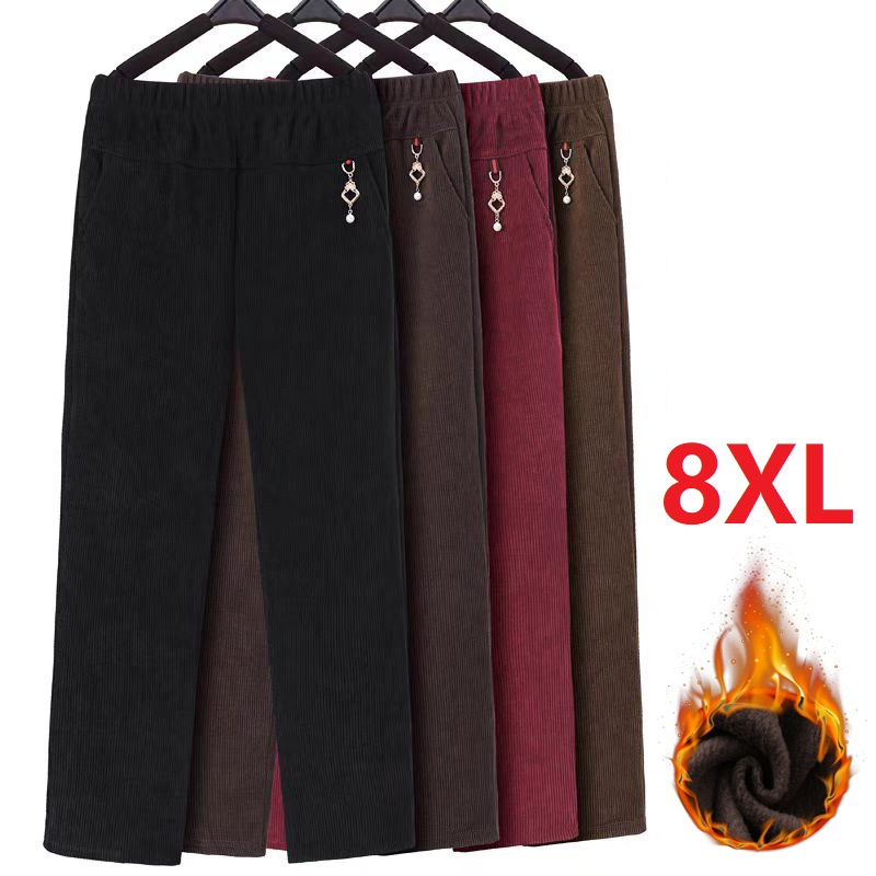 하이 퀄리티 코듀로이 스트레이트 바지 여성용, 오버사이 - Corduroy Pant Warm 리뷰 및 가격