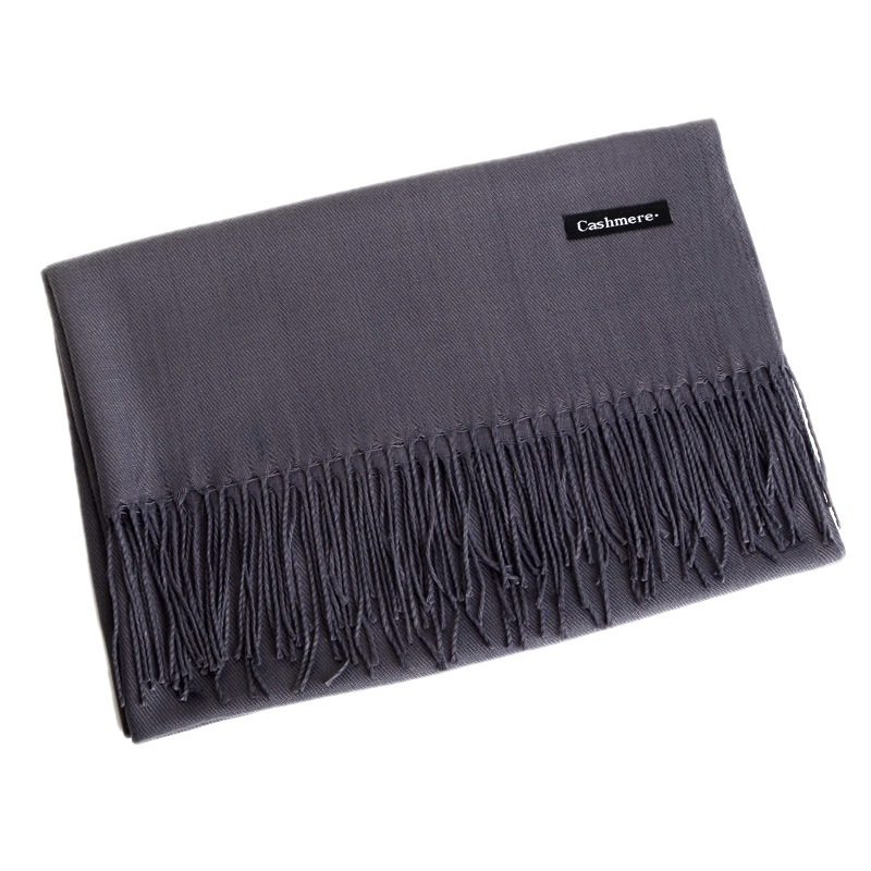 다목적 모조 캐시미어 스카프 닦았 단색 두꺼운 스카프  - Cashmere Pashmina Wrap 리뷰 및 가격