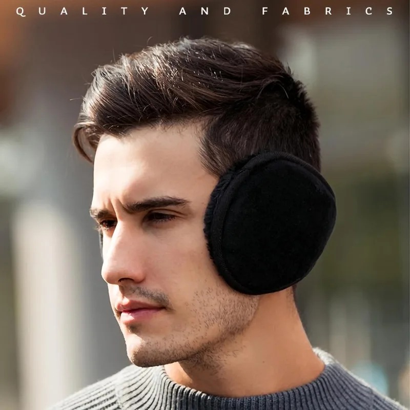 겨울철 남녀공용 대형 접이식 폴라플리스 귀마개 – 야외 - Earmuffs Foldable 리뷰 및 가격