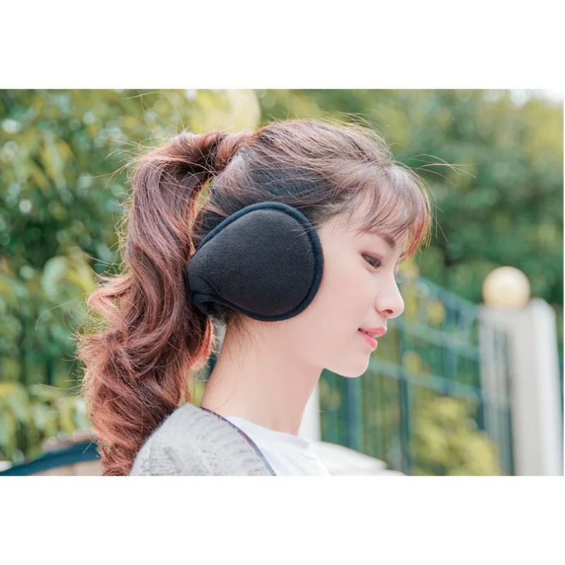 겨울철 남녀공용 대형 접이식 폴라플리스 귀마개 – 야외 - Earmuffs Foldable 리뷰 및 가격