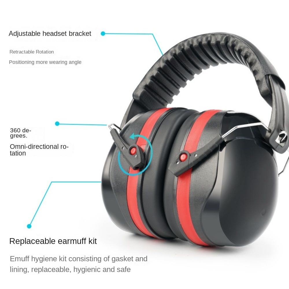 접이식 소음 방지 헤드 귀마개 소음 차단 연구 수면 작 - Earmuffs Foldable 리뷰 및 가격