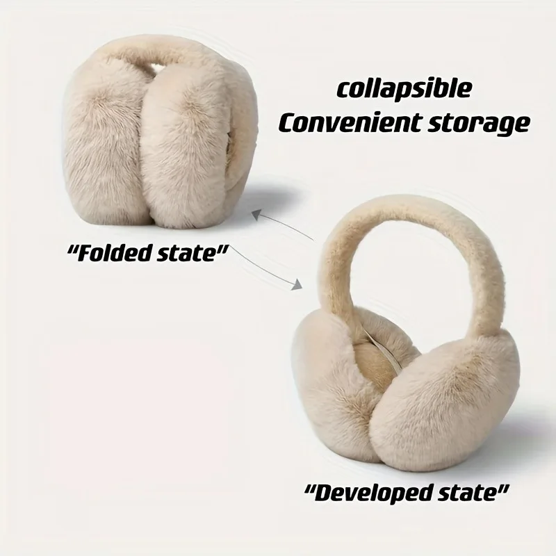 접이식 및 조절 가능한 여성용 겨울 귀마개 겨울 야외  - Earmuffs Foldable 리뷰 및 가격
