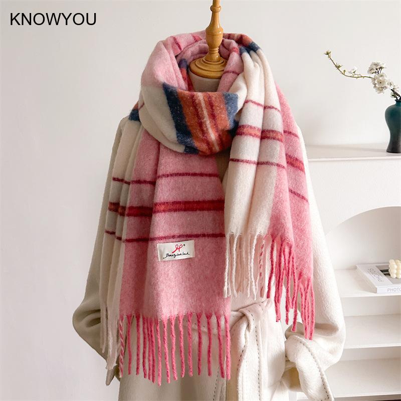 2026 겨울 두꺼운 따뜻한 스카프 여성용 캐시미어 숄 - Cashmere Pashmina Wrap 리뷰 및 가격