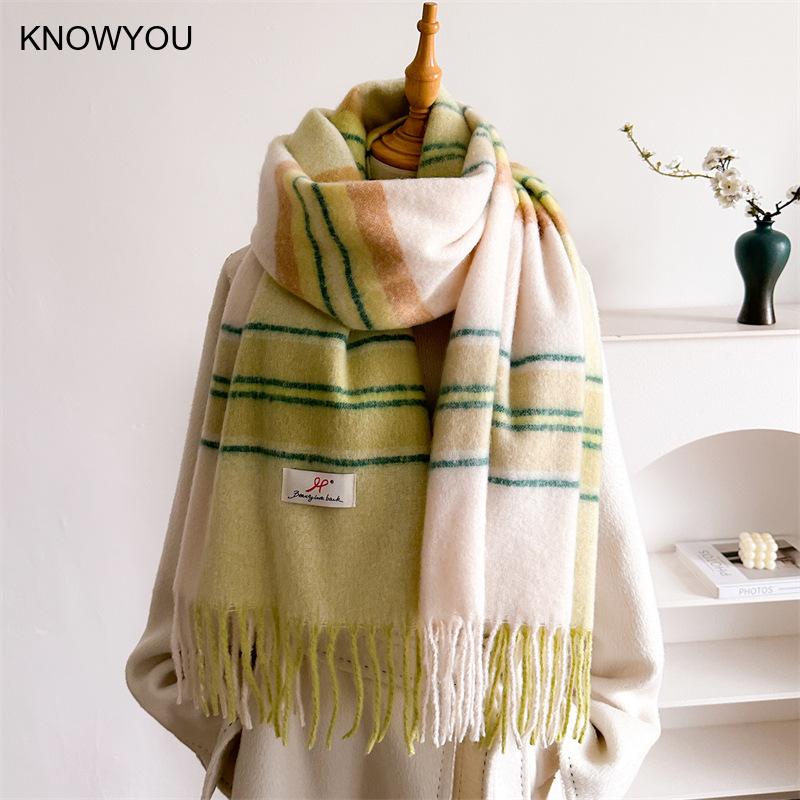 2026 겨울 두꺼운 따뜻한 스카프 여성용 캐시미어 숄 - Cashmere Pashmina Wrap 리뷰 및 가격