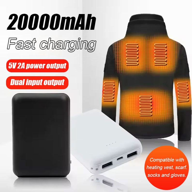 20000mAh 보조베터리 휴대용 USB 충전기 고속  - Heated Vest Battery 리뷰 및 가격