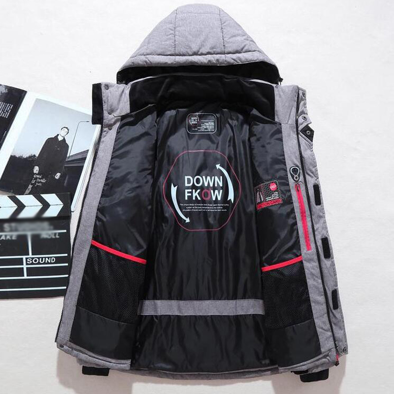 다운 재킷 남성 겨울 남성 화이트 오리 다운 재킷 후드 - Down Jacket Packable 리뷰 및 가격
