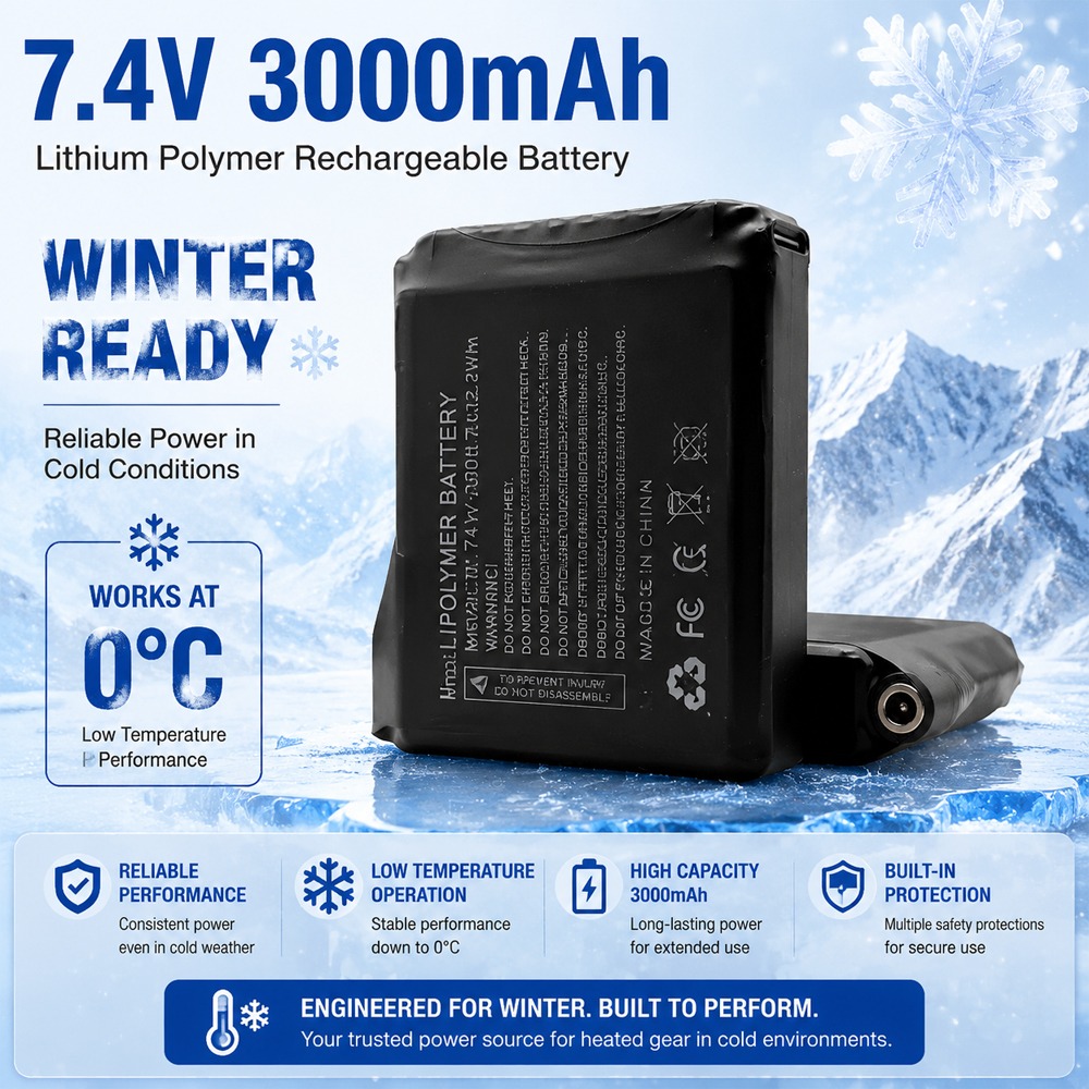 7.4V 3000mah 가열 장갑 배터리 가열 조끼 양 - Heated Vest Battery 리뷰 및 가격