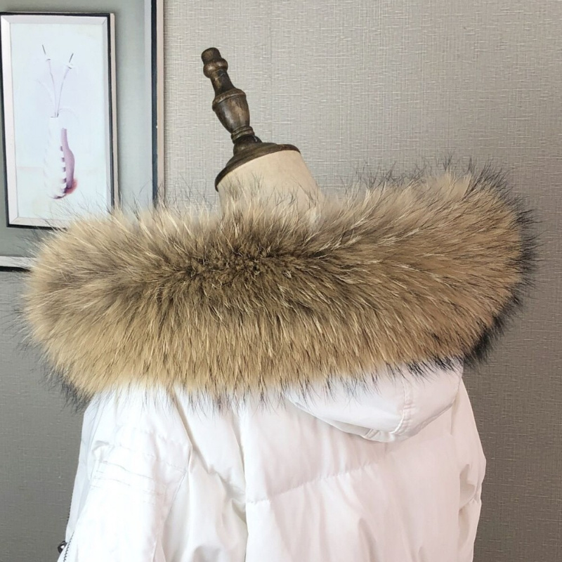 코트 파카 여성용 리얼 모피 칼라 자켓 용 겨울 천연  - Shawl Wrap Winter 리뷰 및 가격