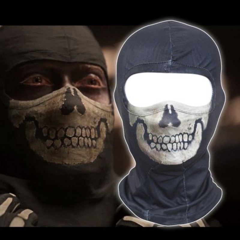 게임 COD 유령 해골 코스프레 무서운 얼굴 전쟁 해골 - Balaclava Ski Mask 리뷰 및 가격