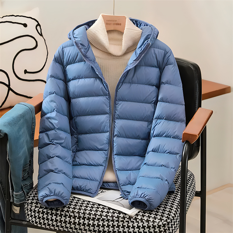 플러스 사이즈 여성 후드 한국 슬림 퍼퍼 자켓 2023 - Down Jacket Packable 리뷰 및 가격