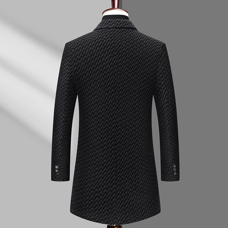 롱코트 남성용 울 재킷 가을 남성 의류 오버코트 남성용 - Wool Coat Peacoat 리뷰 및 가격