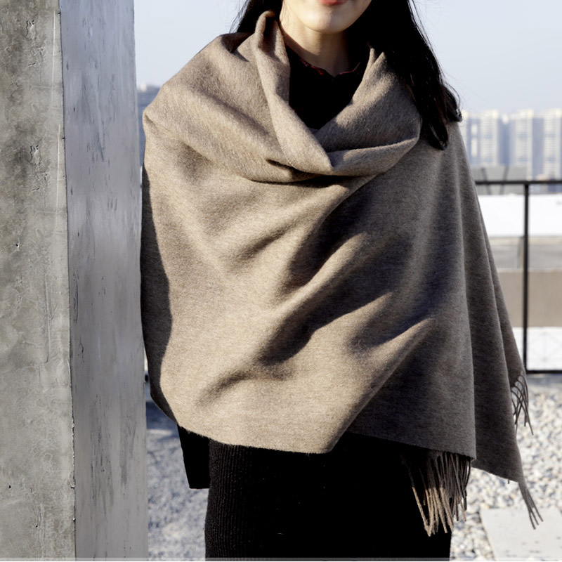 양모 겨울 스카프 여성 패션 목도리 성인 솔리드 스카프 - Shawl Wrap Winter 리뷰 및 가격
