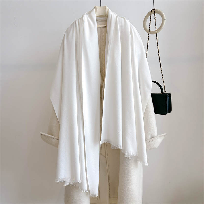 럭셔리 겨울 캐시미어 스카프 여성 솔리드 손수건 따뜻한 - Cashmere Pashmina Wrap 리뷰 및 가격