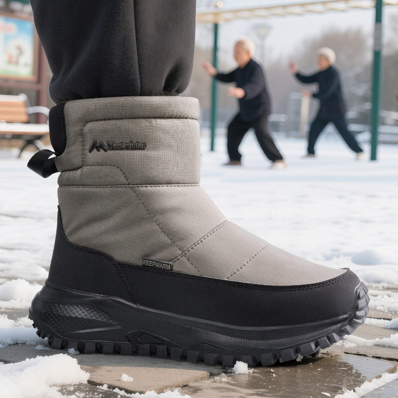 남성용 부츠 따뜻한 스노우 부츠 방수 미끄럼 방지 겨울 - Waterproof Winter Boot 리뷰 및 가격