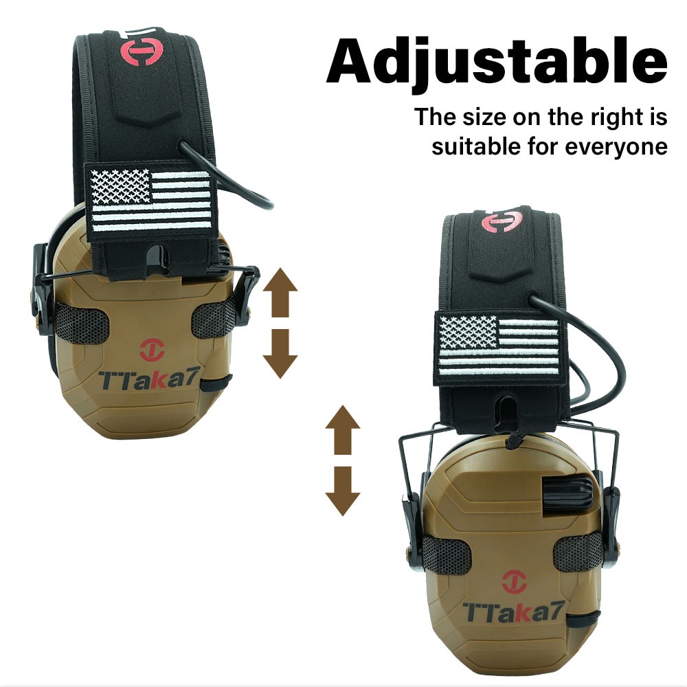 신형 W1/W3 접이식 전자 사격용 귀마개 소음 방지  - Earmuffs Foldable 리뷰 및 가격