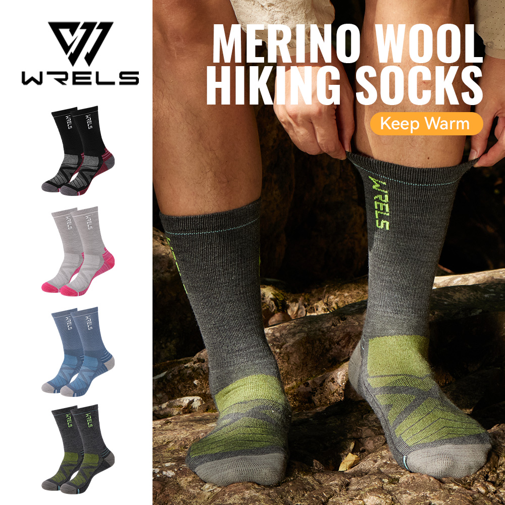 WRELS 1/2/3 메리노 울 양말 보온 크루 겨울  - Thermal Sock Wool 리뷰 및 가격