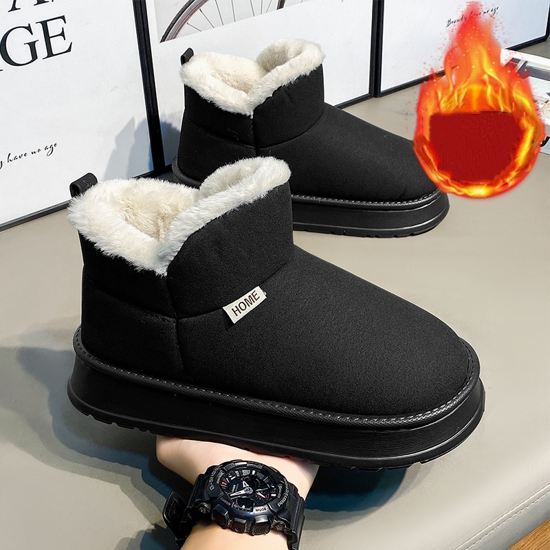인기 있는 가을 및 겨울용 플리스 안감 따뜻한 커플 스 - Waterproof Winter Boot 리뷰 및 가격