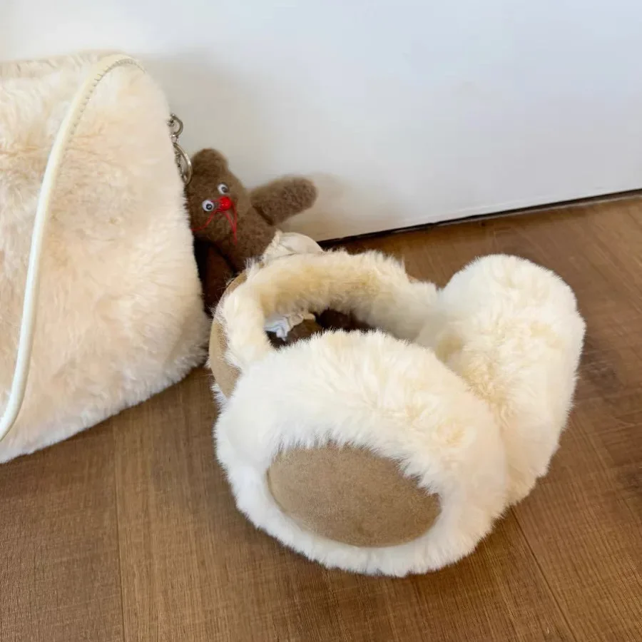 패션 플러시 귀마개 접이식 두꺼운 울 귀덮개 여성 남성 - Earmuffs Foldable 리뷰 및 가격
