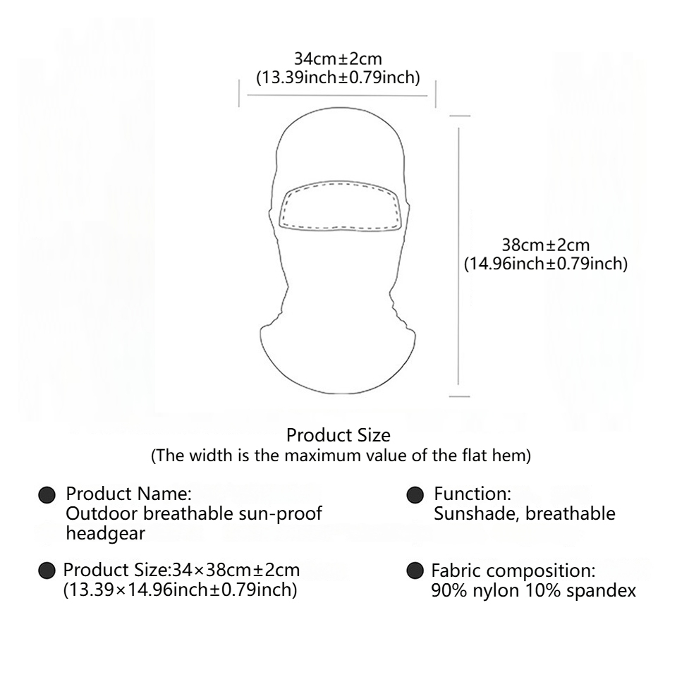 GTUBIKE 통기성 발라크라바 모자 고탄성 오토바이  - Balaclava Ski Mask 리뷰 및 가격